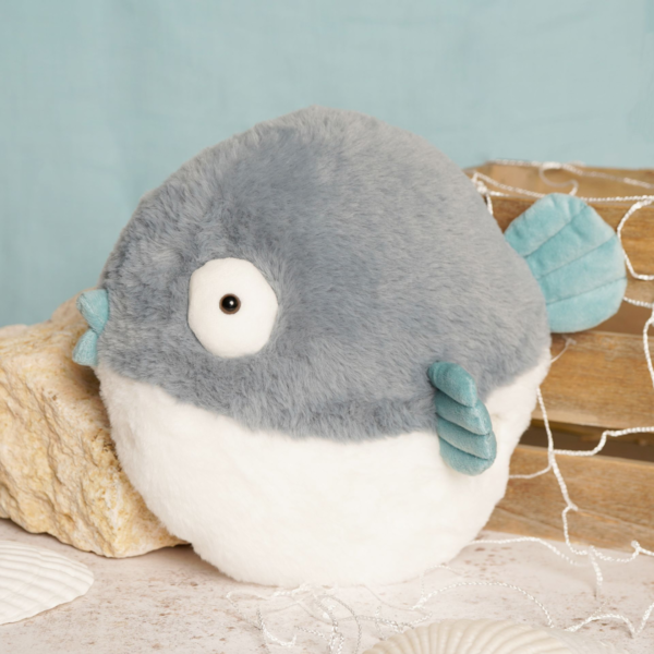 Softies Phil The Puffer Fish Plush Toy (30cm)