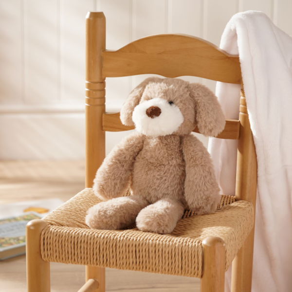 Softies Remy The Long Leg Beige Plush Puppy Toy (30cm)