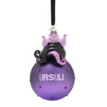 Disney: The Little Mermaid - Ursula On A Glass Christmas Bauble