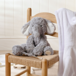 Softies Ethel The Sitting Grey Elephant Plush Toy (22cm)