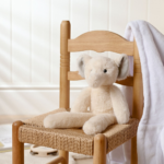 Softies Ellie The Long Leg Cream Plush Elephant Toy (35cm)