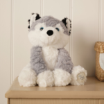 Softies Shadow The Wolf Grey & White Plush Toy (23cm)
