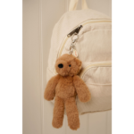 Softies Hampton The Dark Brown Plush Bear Keyring - Image 8
