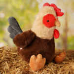 Softies Rio The Sitting Rooster Plush Toy (28cm)