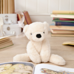 Softies Lola The Long Leg Cream Plush Teddy Bear (30cm)