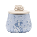 Disney: Alice in Wonderland Blue & Cream Ceramic Trinket Box