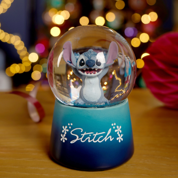 Disney: Stitch Icon Blue Resin & Glass Water Ball