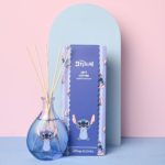 Disney: Stitch Soft Cotton Scented Blue Glass Reed Diffuser In A Gift Box