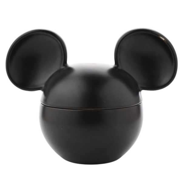 Disney: Mickey Mouse Shaped Ceramic Vessel Fragranced Candle – Black