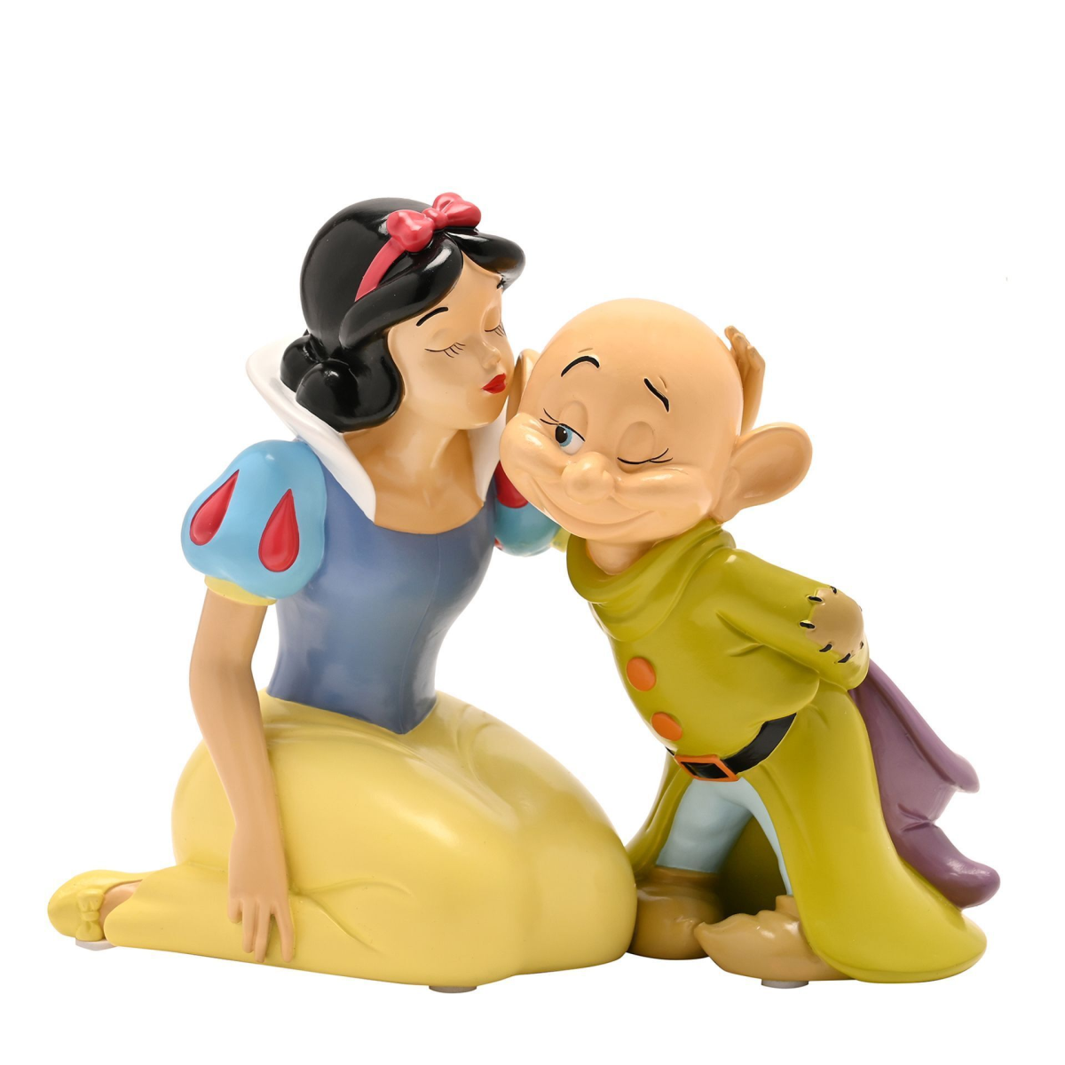 main-205.png Disney: Snow White & Dopey Resin Money Bank - Image 1