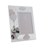 Disney: Minnie Mouse 5″ x 7″ Real Silver Plated Glass Photo Frame - Image 5