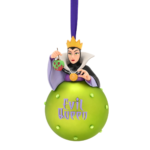 Disney: Snow White – Evil Queen On A Glass Christmas Bauble