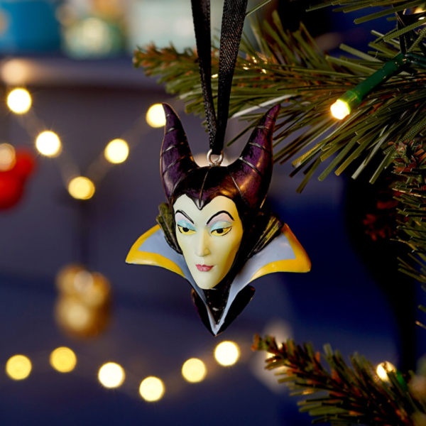 Disney Hanging Resin Christmas Decoration - Maleficent