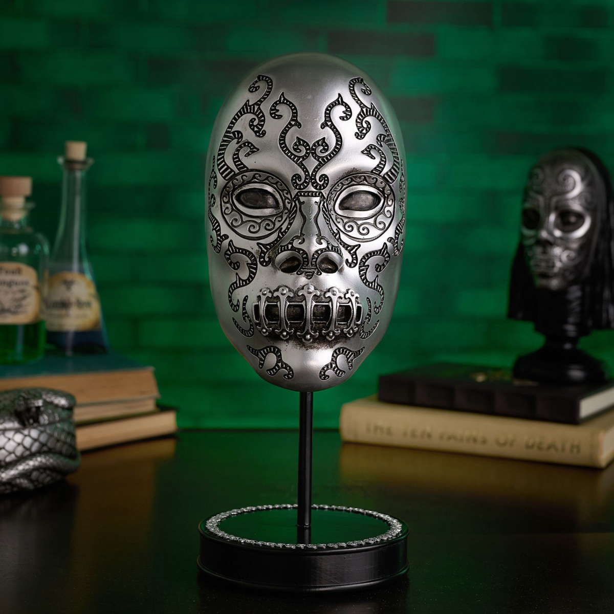main-41.png Harry Potter Dark Arts Resin Mask Figurine - Death Eater - Image 1