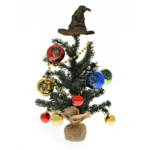 Harry Potter Hogwarts Mini Christmas Tree with Baubles & Sorting Hat (35cm)