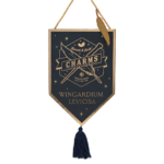 Harry Potter Alumni Blue & Gold Hanging Pendent - Wingardium Leviosa