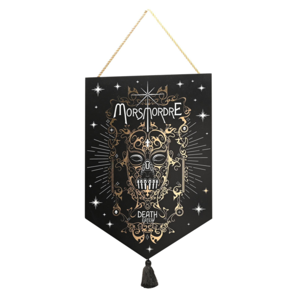 Harry Potter Alumni Glow In The Dark Wooden Pendent - Morsmorde Death Eater