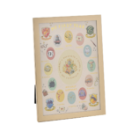 Harry Potter Charms Design 'My First Year' Multi App Gold Finish Aluminium Photo Frame