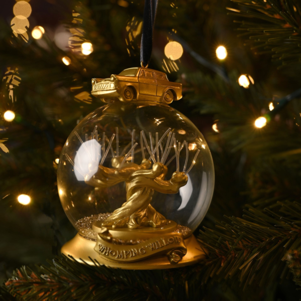Harry Potter Alumni Gold LED Collectable Christmas Bauble - Whomping Willow