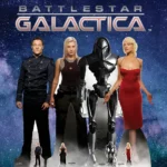 Battlestar_Galactica Cardboard Cutout Group