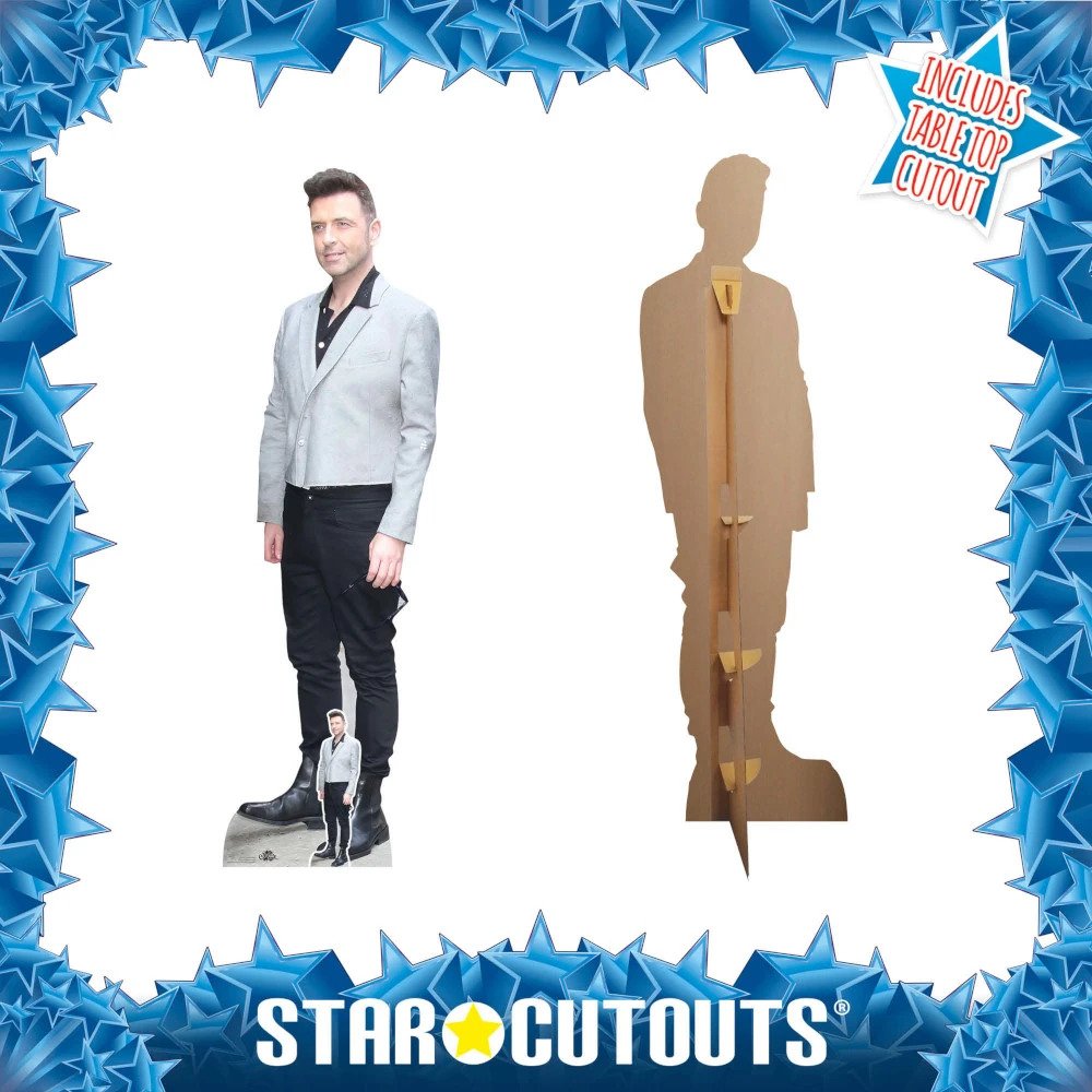 CS1277 Mark Feehily Westlife Irish Singer Lifesize Mini Cardboard Cutout Standee Frame