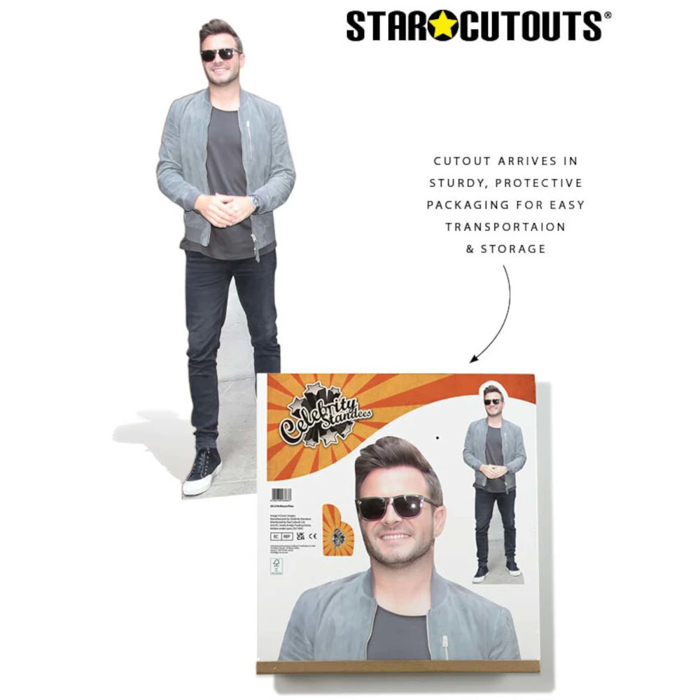 CS1278 Shane Filan Westlife Irish Singer Songwriter Lifesize Mini Cardboard Cutout Standee Packaging