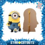 SC1033 Carl Minion Smiling Despicable Me 3 Official Lifesize Mini Cardboard Cutout Standee Frame