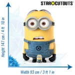 SC1034 Dave Minion (Despicable Me 3) Official Lifesize + Mini Cardboard Cutout Standee Size