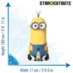 SC1035 Kevin Minion (Despicable Me 3) Official Lifesize + Mini Cardboard Cutout Standee Size