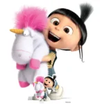 SC1037 Agnes & Fluffy (Despicable Me 3) Lifesize + Mini Cardboard Cutout Standee