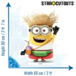 SC1041 Vacation Minion (Despicable Me 3) Official Small Cardboard Cutout Standee Size