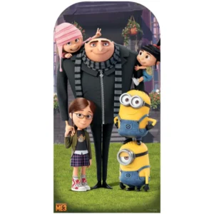 SC1045 Despicable Me with Minions Official Adult & Child Cardboard Cutout Standee