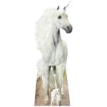 SC1097 Unicorn Lifesize + Mini Cardboard Cutout Standee