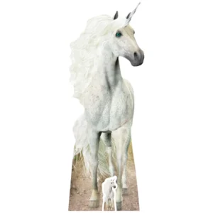 SC1097 Unicorn Lifesize + Mini Cardboard Cutout Standee
