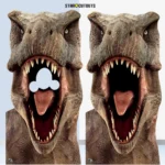 SC1279 Tyrannosaurus Rex Dinosaur (Jurassic World) Official Large Stand-In Cardboard Cutout Standee Extra