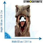 SC1279 Tyrannosaurus Rex Dinosaur (Jurassic World) Official Large Stand-In Cardboard Cutout Standee Size