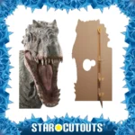 SC1281 Indominus Rex Dinosaur (Jurassic World) Official Large Stand-In Cardboard Cutout Standee Frame