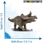 SC1282 Baby Triceratops Dinosaur (Jurassic World) Official Small Cardboard Cutout Standee Size