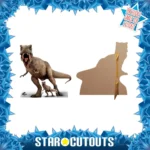 SC1285 Tyrannosaurus Rex Dinosaur (Jurassic World) Official Large + Mini Cardboard Cutout Standee Frame
