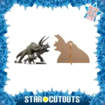 SC1287 Triceratops Dinosaur (Jurassic World) Official Large + Mini Cardboard Cutout Standee Frame