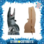 SC1293 Mosasaurus Dinosaur (Jurassic World) Official Large + Mini Cardboard Cutout Standee Frame