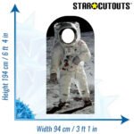 SC1347 Buzz Aldrin Astronaut Classic Lifesize Stand In Cardboard Cutout Standee Size