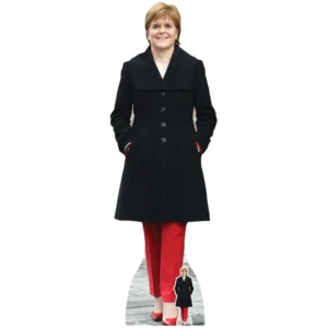 SC1449 Nicola Sturgeon (Scottish Politician) Lifesize + Mini Cardboard Cutout Standee