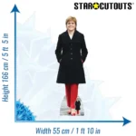 SC1449 Nicola Sturgeon (Scottish Politician) Lifesize + Mini Cardboard Cutout Standee Size