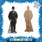 SC1451 Winston Churchill (British Former Politician) Lifesize + Mini Cardboard Cutout Standee Frame