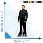 SC1644 Karl Agathon Helo (Battlestar Galactica) Lifesize + Mini Cardboard Cutout Standee Size