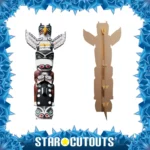 SC166 Totem Pole Large Cardboard Cutout Standee Frame