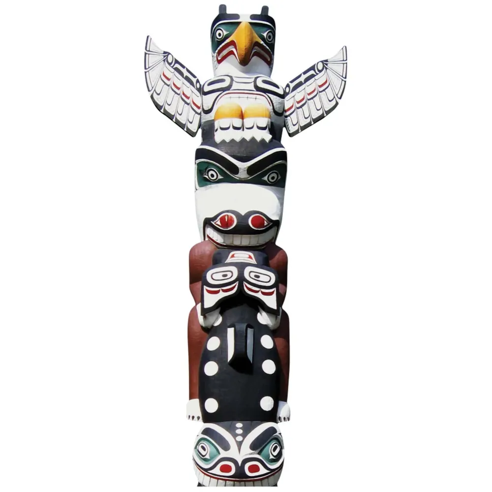 SC166 Totem Pole Large Cardboard Cutout Standee SC166 Totem Pole Large Cardboard Cutout Standee