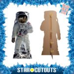 SC1695 Buzz Aldrin Moonshot Astronaut Lifesize Mini Cardboard Cutout Standee Frame