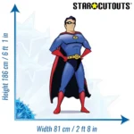 SC175 Cartoon Superhero Lifesize Cardboard Cutout Standee Size
